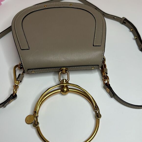 💯Authentic Chloe Nile Grey Small Crossbody Bag🍀 - Picture 15 of 17